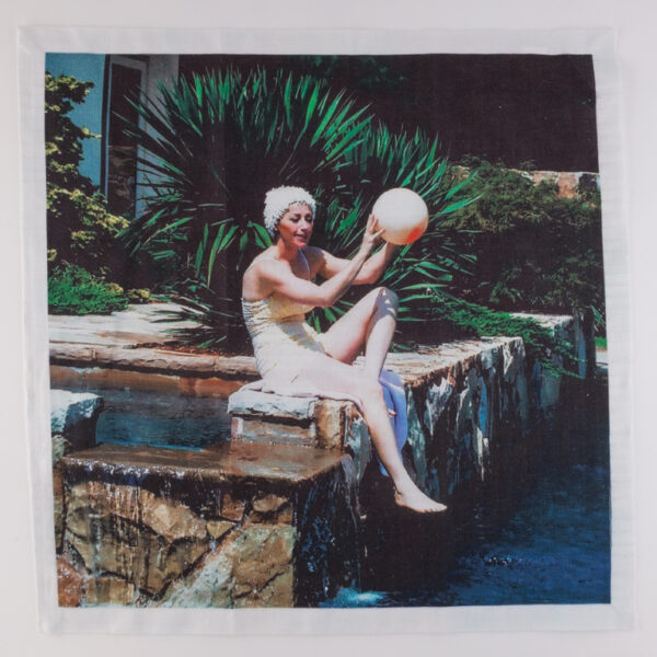 Cindy Sherman poolball napkin