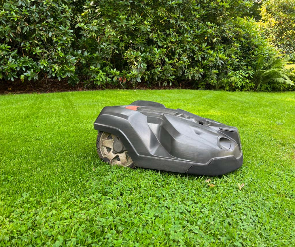 Electric Robot Mower. Photo by Africa Images