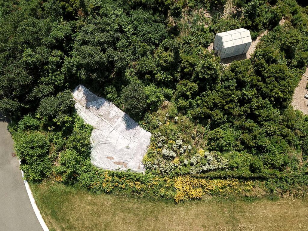 The solarization patch on Governors Island.