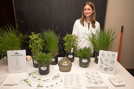 Managing Invasives sponsor table