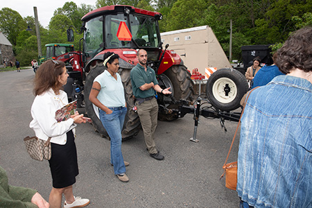 Managing Invasives equipment show-and-tell